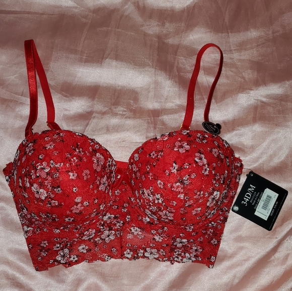 Other - Red push up bra